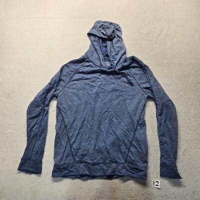 CONVERSE One Star Solid Blue Pull Over Hoodie Hooded