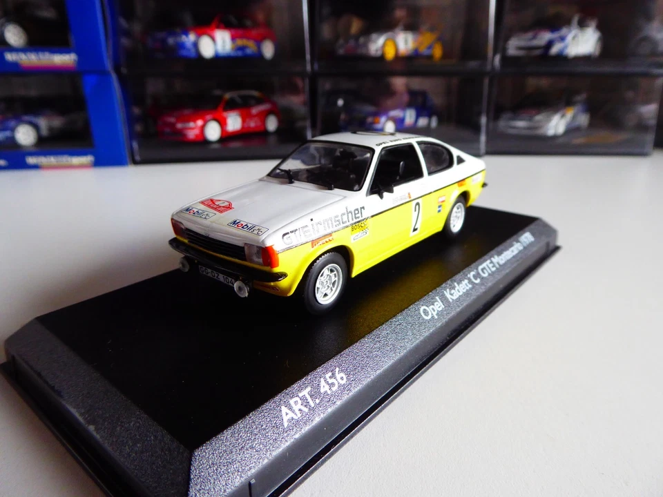 1/43 Detail Cars Opel Kadett C GTE Irmscher Rally Sachs Winter Monte Carlo 1978 - Immagine 2 di 4