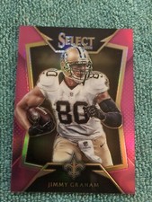 2014 Select Prizm Fuchsia #2 Jimmy Graham/199 New Orleans Saints