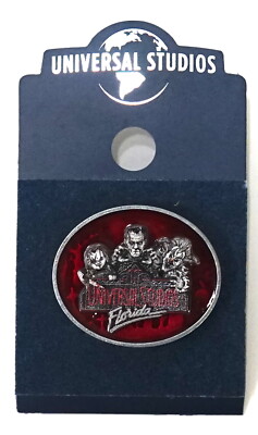 New Universal Studios Halloween Horror Nights 2021 Jack Marquee Logo Pin