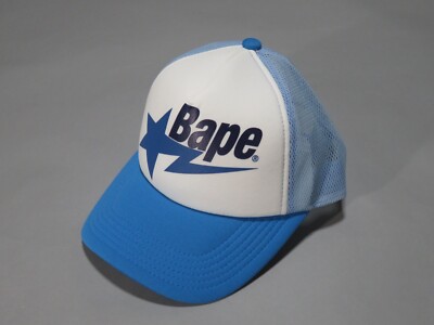 31756 bape sta mesh cap blue | eBay