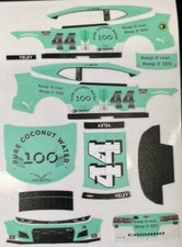 Custom 2024 J.J. Yeley 44 100 Coconut 1/64 Scale NASCAR Peel  Stick Decals