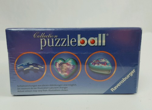 Ravensburger Puzzleball Ornament Fairy Design Aqua Heart-shaped 60 Piece Sealed - Picture 3 of 3