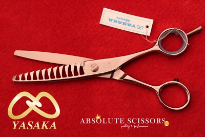  Yasaka HAIR Thinning texturizing scissors - shears  YS12W  25% CUT AWAY COBALT 