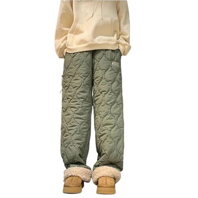 Warme Herrenhose Herbstkleidung Winterkleidung weiches Innenfutter Seitentaschen