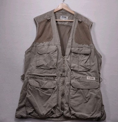 Domke PhoTogs Men's Size XL Photo Shoot Cargo Pocket Safari Vented Mesh Vest