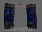 99-02 Silverado Sierra Power Window Switch Set Driver + Passenger  Blue LED