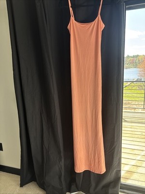 Soft Cozy Maxi Dress!!! Size L, Beautiful Peach Color!!!
