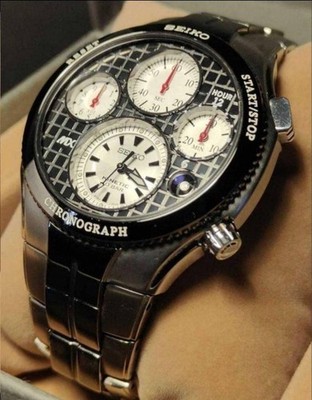 Seiko Kinetic Chronograph MX7000 21st Century Limited 500 9T82 Titan Japan