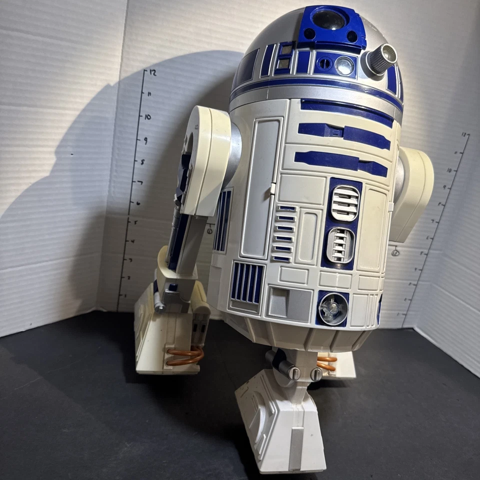 Star Wars R2-D2 Droide Astromecánico Interactivo-16” 2002 Probado No Funciona Foto 3 de 4