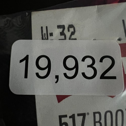New VINTAGE 00s Levis 517 Bootcut Denim Jeans 32x30 Black Mens Western Deadstock by Levi's, $124.95 - Photo 10