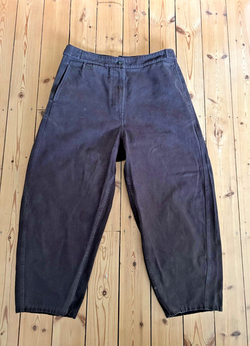 Margaret Howell, Pantalone gamba MARGARET HOWELL botte di cioccolato - Taglia L