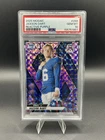 2025 Mosaic Jaxson Dart VARIATION Reactive Purple Prizm Rookie RC #288 PSA 10