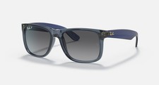 Ray-Ban Justin Classic Transparent Blue/Grey Gradient Polarized 51 mm Sunglasses