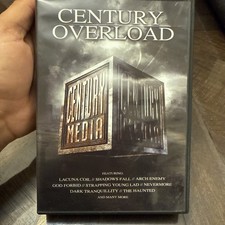 Century Overload - 3-DVD Set 2007 - Lacuna Coil Shadows Fall METAL Music Videos