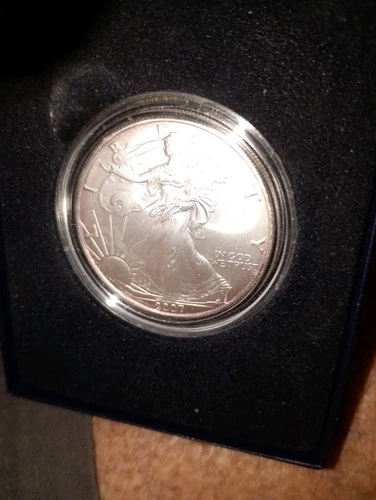 2007  SILVER EAGLE PCGS Brilliant Uncirculated.