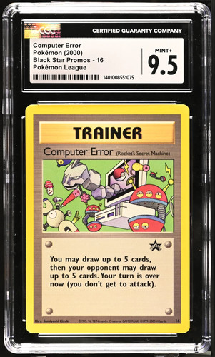 Computer Error graded CGC 9.5 for sale on eBay