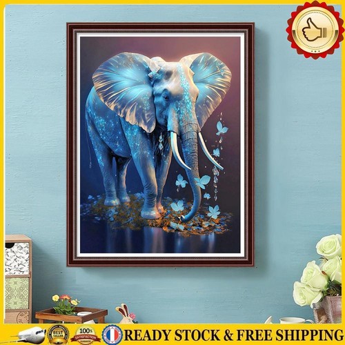 5D DIY Full Round Drill Diamond Painting Animal Kit Home Decoration Art ...