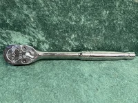 Snap-On S80A 1/2” Drive Ratchet Dual 80 Tooth Standard Chrome Handle