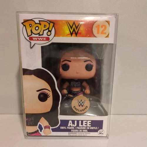 Funko Pop! WWE -  AJ Lee  Funko Pop !   W/Soft protector.