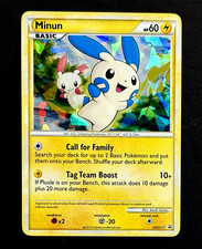 2010 Pokemon MINUN Black Star Promo CRACKED ICE HOLO Blister Pack Card #HGSS17 on eBay