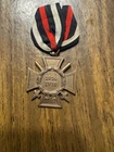 WW1 German Army Military Hindenburg Cross with Swords 1914 1918 Medal Authentic