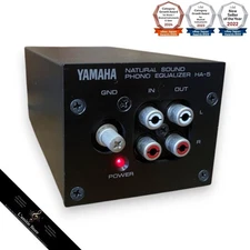 YAMAHA HA-5 Natural Sound Phono Equalizer Moving Magnet Cartridges MM HA5 Tested