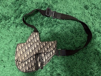 Men s Dior Saddle Bag Oblique Jacquard