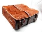 WW2 Swiss Army Military Pony Fur Backpack Tornister Rucksack 1952 Original VTG