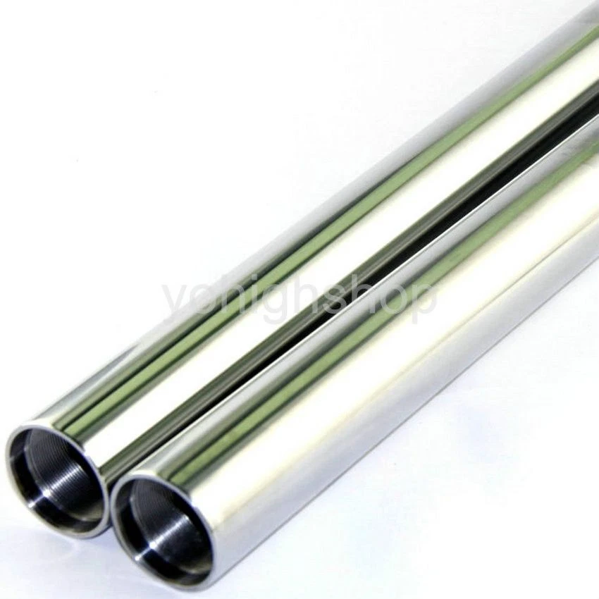 Tubos interiores de pata de horquilla delantera 39x657 mm para Honda VT600 Shadow VLX Deluxe 1993-2008 Foto 2 de 3