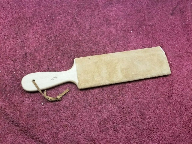 Rick Butz Germany Wood Carving Hand Tools Leather Strop eBay