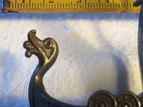 Wikinger Schiffsfigur - Norge - Zinn Drachenboot - Made in Norway - Salzkeller - Bild 11 von 11