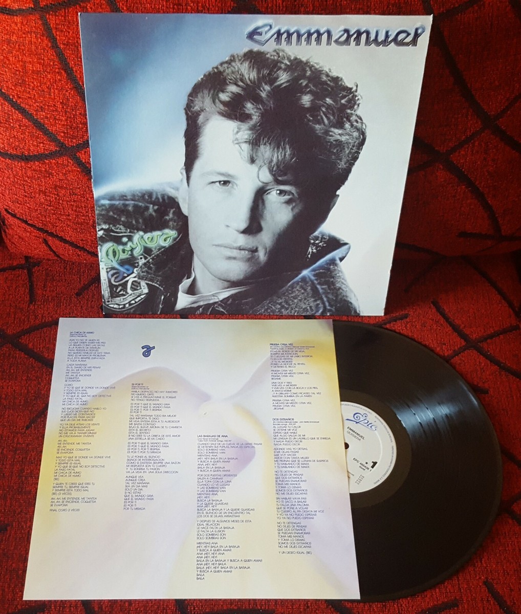 Latin Pop EMMANUEL ** Quisiera ** ORIGINAL SPAIN 1989 LP ON