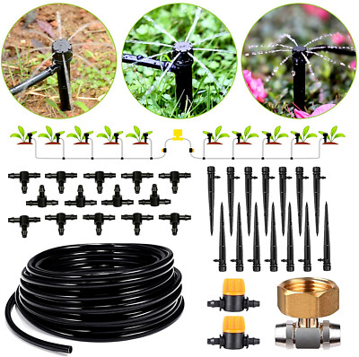 HIRALIY 45.9 FT. Automatic Self Watering Drip Irrigation System Kit 3/4'' HRDG14