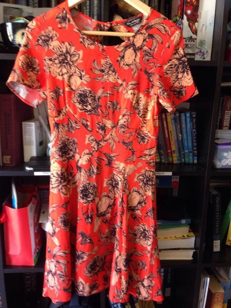 Miss selfridge floral clearance dress