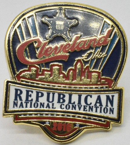 Secret Service Donald Trump 2016 Cleveland RNC Lapel Pin
