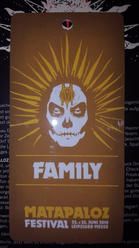 Matapaloz Böhse Onkelz Presse / Family / All Areas Pass Matapaloz 2018 Leipzig - Bild 5 von 8