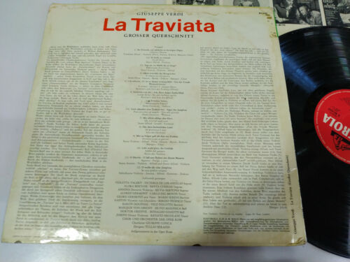 Verdi The Traviata VICTORIA DE LOS ANGELES - LP vinyl 12 " G+ - Picture 5 of 5