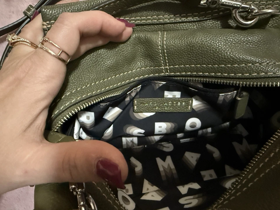 Bolso Bandolera Marc Jacobs Mini Cruiser Verde Oliva Foto 3 de 3