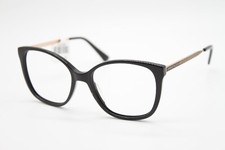 NEW ANNE KLEIN AK7079 001 BLACK GOLD AUTHENTIC EYEGLASSES 54-17