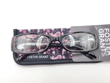 Foster Grant Daydreamer Womens Purple Reading Glasses 52 19-135 Choose Strength