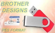 NEW EMBROIDERY DESIGNS BROTHER CARDS SET 1- 66 ON USB FLASH DRIVE PES uk post