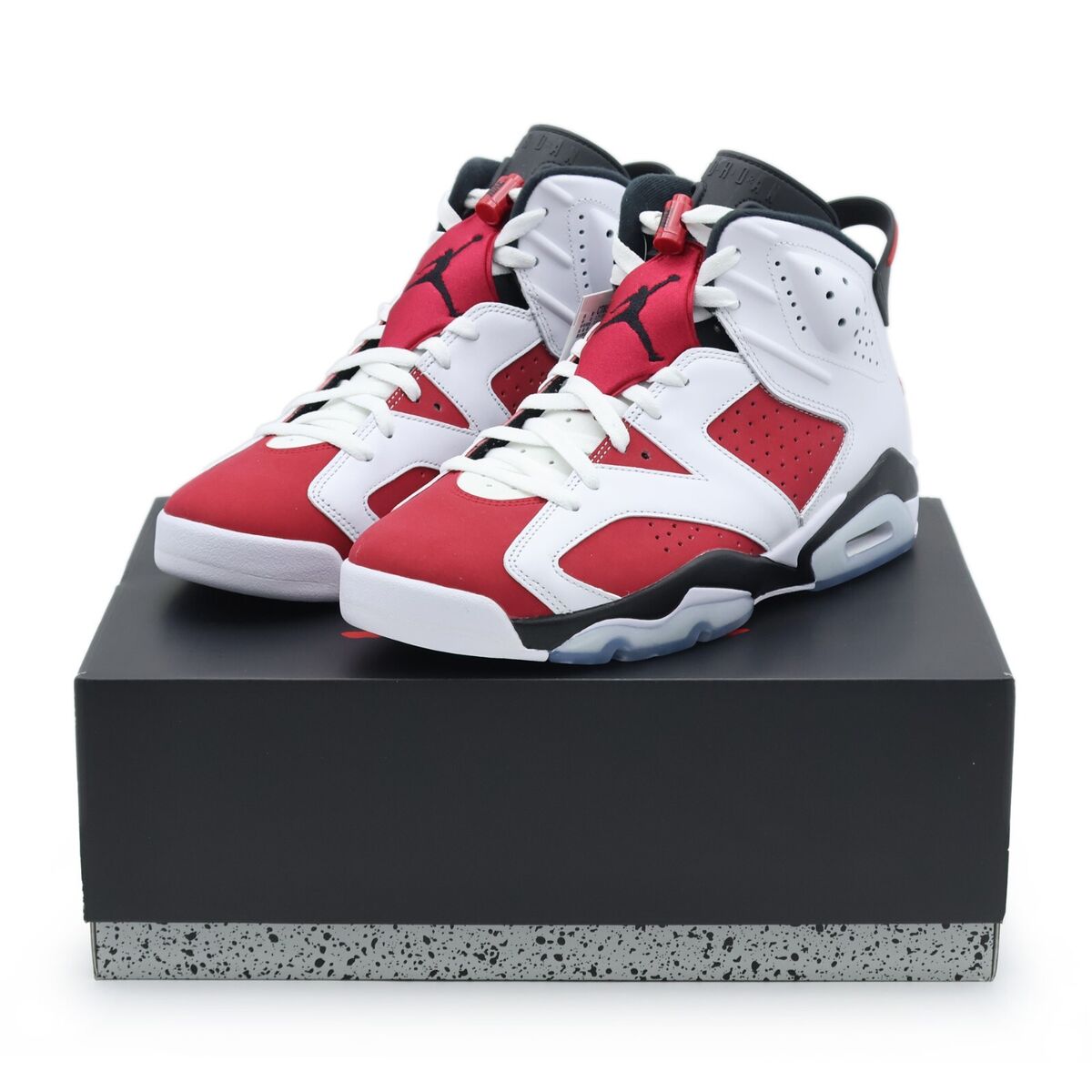 CT8529-106 Nike Air Jordan 6 Retro Carmine Red White Black CT8529-106 Nike Air Jordan 6 Retro Carmine Red White Black
