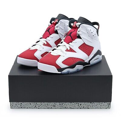 CT8529-106 Nike Air Jordan 6 Retro Carmine Red White Black CT8529-106 Nike Air Jordan 6 Retro Carmine Red White Black