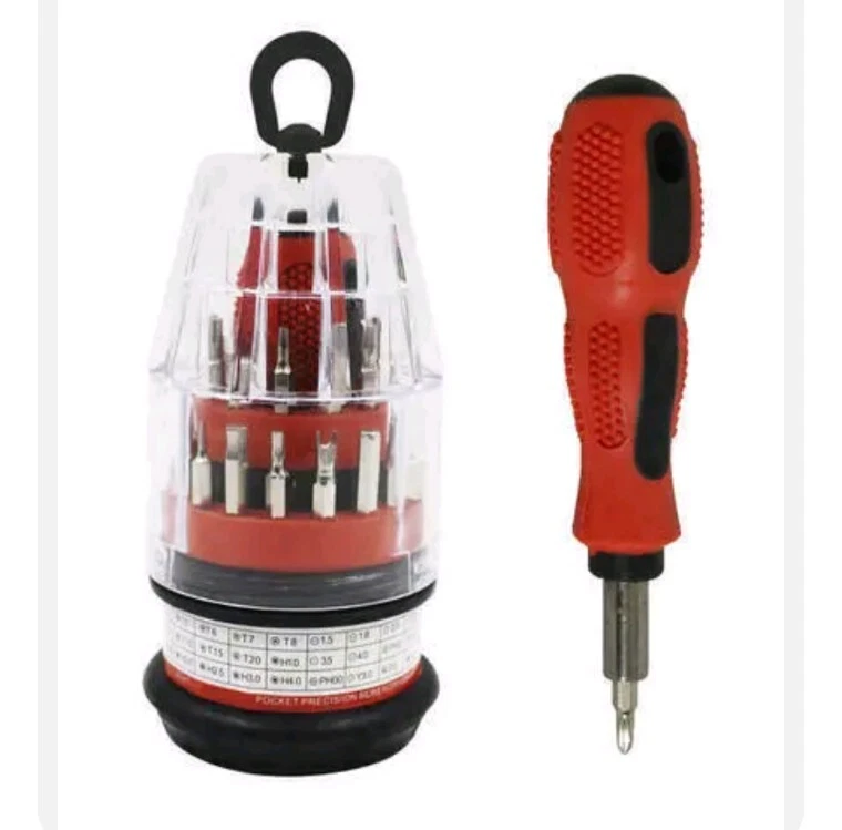 30-in-1 Magnetic Screwdriver Bit Multi Tool Repair Set Phillips Torx Slotted Hex - Image 2 of 2