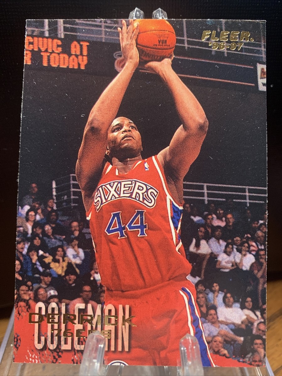 1996-97 Fleer #81 DERRICK COLEMAN Philadelphia 76ers | eBay