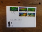 SWEDEN 2016 NORTHERN LIGHTS SET 5 STAMPS FDC FIRST DAY COVER