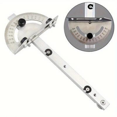 Woodworking Saw Guide Kit- T Track Protractor Miter Guage | eBay