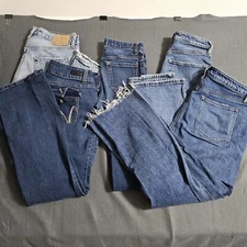Reseller Blue Jean Lot Of 5 Various Brands And Sizes