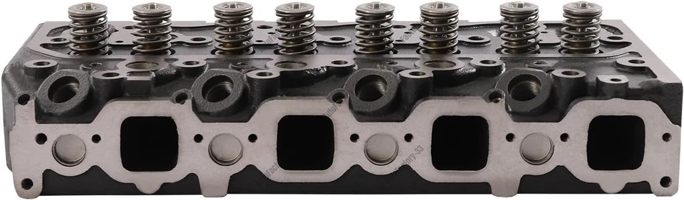 Culata completa del motor 4BD2 4BD2-TC 4BD2T con válvulas para Isuzu NQR NPR Foto 3 de 4